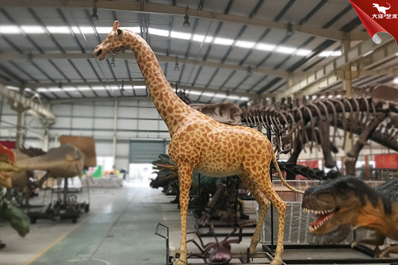 長頸鹿模型，仿真長頸鹿，動物模型展覽