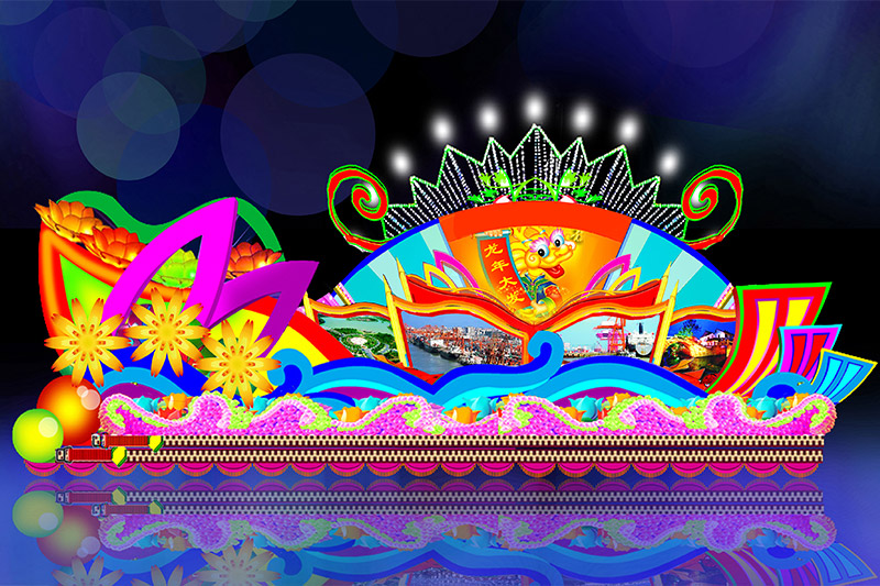 花車(chē)彩車(chē)制作-彩車(chē)彩船制作公司