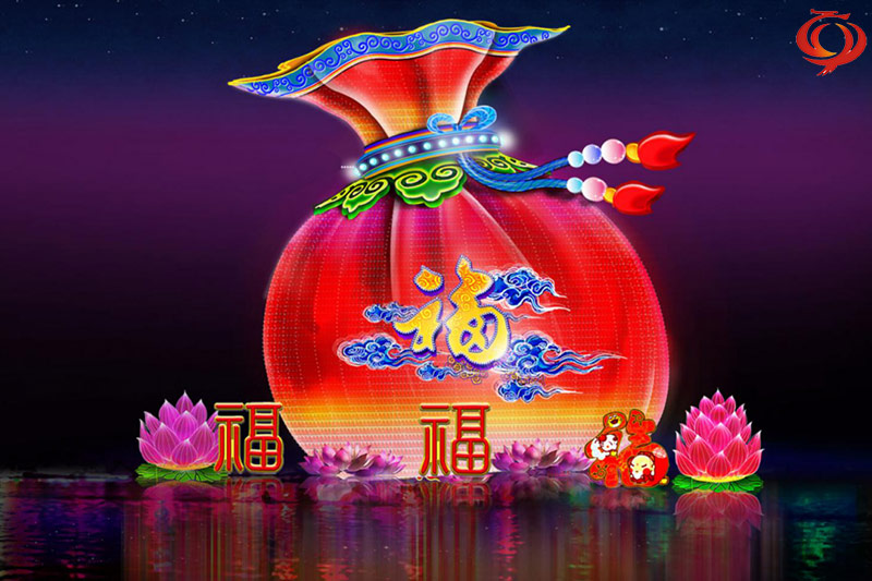 《新春福袋》彩燈設(shè)計(jì)，燈會(huì)燈展設(shè)計(jì)圖